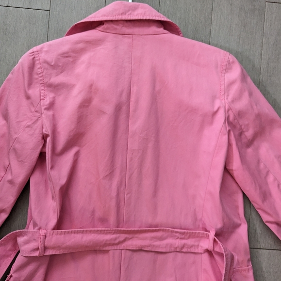 Weekend Max Mara pink trench coat jacket size 6 - Picture 11 of 14